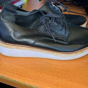 Aldo Black tie up size 9